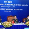 Bộ trưởng Bộ Quốc phòng Phan Văn Giang dự Hội nghị Bộ trưởng Quốc phòng các nước ASEAN mở rộng (ADMM +) lần thứ 8. (Ảnh: Trọng Đức/TTXVN) 