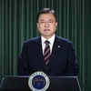 Tổng thống Hàn Quốc Moon Jae-in. (Ảnh: Yonhap/TTXVN) 