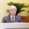 Chủ tịch Ủy ban Trung ương Mặt trận Tổ quốc Việt Nam Đỗ Văn Chiến. (Ảnh: Doãn Tấn/TTXVN) 