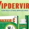 Thực phẩm bảo vệ sức khỏe Vipdervir-C của Công ty Cổ phần dược phẩm Vinh Gia. 