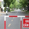 Đường phố Thành phố Hồ Chí Minh trong thời gian giãn cách xã hội. (Ảnh: Trần Xuân Tình/TTXVN) 