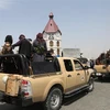 Các tay súng Taliban tại thủ đô Kabul, Afghanistan ngày 17/8/2021. (Ảnh: THX/TTXVN) 