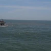 Tàu Thành Hưng 41 bị chìm ở khu vực biển Thanh Hóa-Nghệ An. (Ảnh: TTXVN) 
