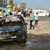 Hiện trường một vụ tấn công tại Iraq. (Ảnh: AFP/TTXVN) 