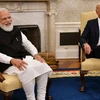 Thủ tướng Ấn Độ Narendra Modi và Tổng thống Mỹ Joe Biden. (Nguồn: Twitter) 