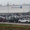 Ôtô của General Motors tại nhà máy ở Flint, Michigan, Mỹ. (Ảnh: AFP/TTXVN) 