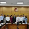 Đại biểu tham dự khai mạc Khóa tập huấn tại đầu cầu trụ sở Ủy ban Nhà nước về người Việt Nam ở nước ngoài. (Nguồn: baoquocte.vn) 
