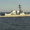 Tàu khu trục USS Chafee của Mỹ. (Nguồn: AP) 