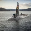 Trung Quốc kêu gọi cung cấp thêm thông tin chi tiết về vụ va chạm của tàu USS Connecticut với một vật thể bí ẩn ở Biển Đông. (Nguồn: AP) 