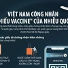 [Infographics] Việt Nam công nhận hộ chiếu vaccine của những nơi nào?