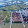 Với vị trí địa lý thuận lợi cùng cơ sở hạ tầng được đầu tư bài bản, khai thác và vận hành chuyên nghiệp, Cảng Nam Hải Đình Vũ đã vươn mình phát triển mạnh mẽ. (Ảnh: An Đăng/TTXVN)