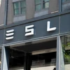 Một cửa hàng của Tesla tại Washington, DC, Mỹ. (Ảnh: AFP/TTXVN) 