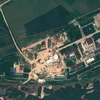 Hình ảnh vệ tinh chụp một cơ sở hạt nhân của Triều Tiên. (Ảnh: AFP/TTXVN) 