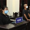 Bị cáo Lê Thị Lành tại phiên tòa. (Ảnh: Thế Duyệt/TTXVN) 