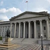 Trụ sở Bộ Tài chính Mỹ tại Washington, DC. (Ảnh: AFP/TTXVN) 