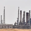 Cơ sở sản xuất dầu của Công ty Aramco ở gần al-Khurj, Saudi Arabia. (Ảnh: AFP/TTXVN) 