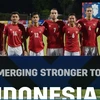 Các cầu thủ đội tuyển Indonesia. (Nguồn: affsuzukicup.com) 