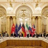 Quang cảnh vòng đàm phán nhằm khôi phục thỏa thuận hạt nhân Iran tại Vienna, Áo ngày 9/12/2021. (Ảnh: AFP/TTXVN) 