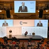 Thủ tướng Đức Olaf Scholz phát biểu tại Hội nghị An ninh Munich ở Munich (Đức) ngày 19/2/2022. (Ảnh: AFP/TTXVN) 