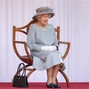 Nữ Hoàng Anh Elizabeth II tại lâu đài Windsor. (Ảnh: AFP/TTXVN) 