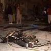Hiện trường một vụ nổ tại Quetta, Pakistan, ngày 2/3/2022. (Ảnh: THX/TTXVN) 