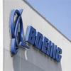 Biểu tượng Boeing tại nhà máy ở Renton, Mỹ ngày 26/1/2022. (Ảnh: AFP/TTXVN) 