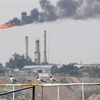 Một cơ sơ khai thác dầu của Iran ở đảo Khark. (Ảnh: AFP/TTXVN) 