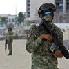 Lực lượng an ninh Mexico. (Ảnh: AFP/TTXVN) 