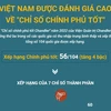 [Infographics] Việt Nam được đánh giá cao về 'Chỉ số chính phủ tốt'