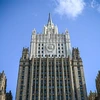Trụ sở Bộ Ngoại giao Nga ở Moskva. (Ảnh: AFP/TTXVN) 