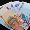 Đồng euro. (Ảnh: AFP/TTXVN) 