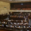 Toàn cảnh một phiên họp Quốc hội Israel ở Jerusalem. (Ảnh: AFP/TTXVN) 