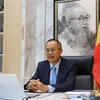 Đại sứ Việt Nam tại Thái Lan kiêm nhiệm Đại diện thường trực của Việt Nam tại ESCAP Phan Chí Thành. (Ảnh: Ngọc Quang/TTXVN) 