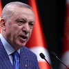 ​Tổng thống Thổ Nhĩ Kỳ Recep Tayyip Erdogan. (Ảnh: AFP/TTXVN) 