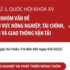 Chất vấn 4 nhóm vấn đề về nông nghiệp, tài chính, ngân hàng và GTVT