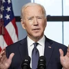 Tổng thống Mỹ Joe Biden phát biểu tại Washington, DC, Mỹ. (Ảnh: AFP/TTXVN) 