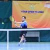 Giải Quần vợt hữu nghị Hè mở rộng lần thứ 14 - cúp ViTAR Open 2022 diễn ra trong 2 ngày 11-12/6/2022. (Ảnh: Trần Hiếu/TTXVN) 