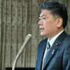 Bộ trưởng Tư pháp Nhật Bản Yoshihisa Furukawa. (Nguồn: asia.nikkei.com) 