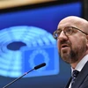 Chủ tịch Hội đồng châu Âu Charles Michel phát biểu tại cuộc họp ở Brussels, Bỉ, ngày 23/3/2022. (Ảnh: AFP/TTXVN) 