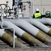 Đường ống dẫn khí đốt Dòng chảy phương Bắc 1 tại Lubmin, Đức, ngày 8/3/2022. (Ảnh: Reuters/TTXVN) 