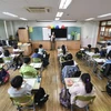 Một lớp học ở Hàn Quốc. (Nguồn: koreatimes.co.kr) 