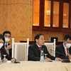 Bộ trưởng Ngoại giao Bùi Thanh Sơn dự một hội nghị. (Ảnh: TTXVN) 