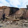 Nhà bị phá hủy trong một vụ tấn công do các phần tử cực đoan tiến hành tại Gao, Mali. (Ảnh: AFP/TTXVN) 