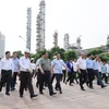 Hình ảnh Thủ tướng kiểm tra hoạt động của Nhà máy Đạm Ninh Bình