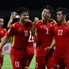 Các cầu thủ của Đội tuyển Việt Nam. (Ảnh: VFF) 