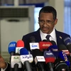 Tướng Mohamed Hamdan Dagalo của Sudan phát biểu tại cuộc họp báo ở Khartoum ngày 2/3/2022. (Ảnh: AFP/TTXVN) 