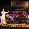Dàn nhạc giao hưởng nhạc-vũ kịch Thành phố Hồ Chí Minh tại liên hoan "Giai điệu mùa Thu" 2022. (Nguồn: nld.com.vn) 