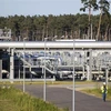 Đường ống dẫn khí đốt Dòng chảy phương Bắc 2 tại Lubmin, Đức. (Ảnh: AFP/TTXVN) 