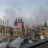 Một cơ sở lọc dầu của Mỹ ở Carson, bang California. (Ảnh: AFP/TTXVN)