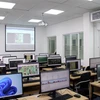 Phòng Thiết kế vi mạch (Chip Design Lab) đặt tại Trung tâm đào tạo Khu Công nghệ cao Thành phố Hồ Chí Minh. (Ảnh: Tiến Lực/TTXVN) 